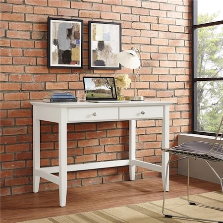Crosley Crosley CF6506-WH Campbell Writing Desk; White CF6506-WH
